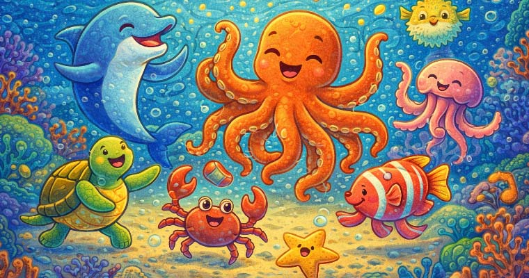 Sea Creature Shuffle