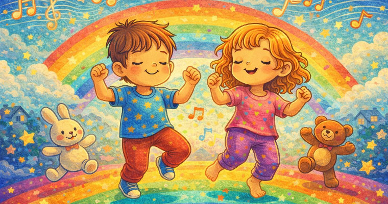 Bounce to the Rainbow Beat