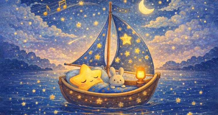 Sleepy Little Star Boat