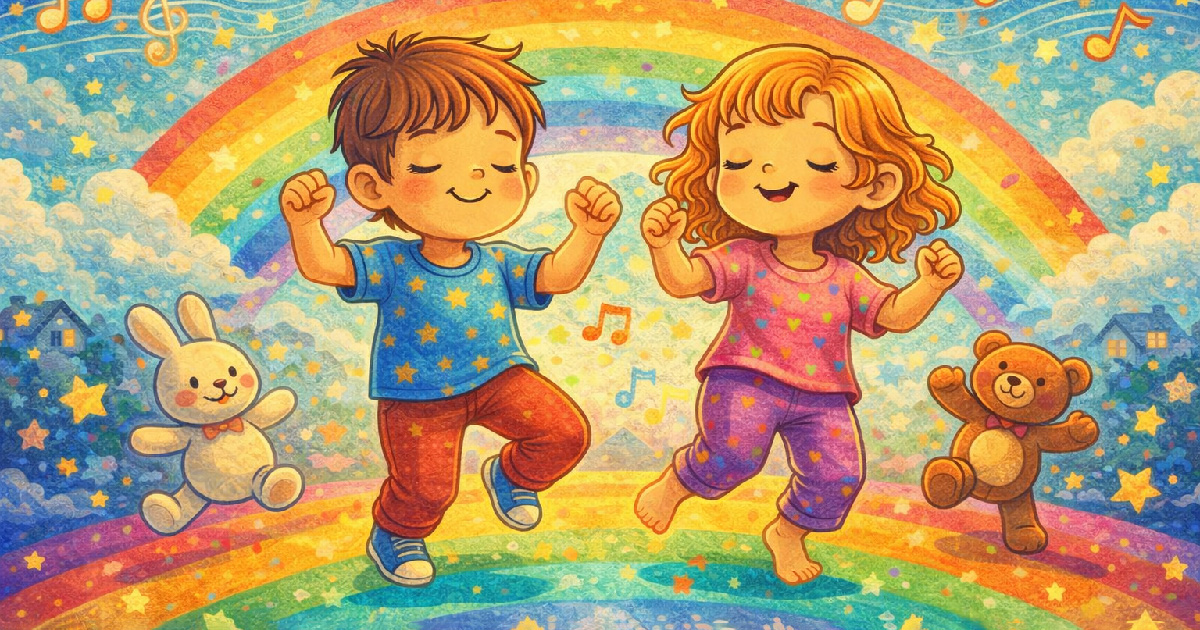 Bounce to the Rainbow Beat