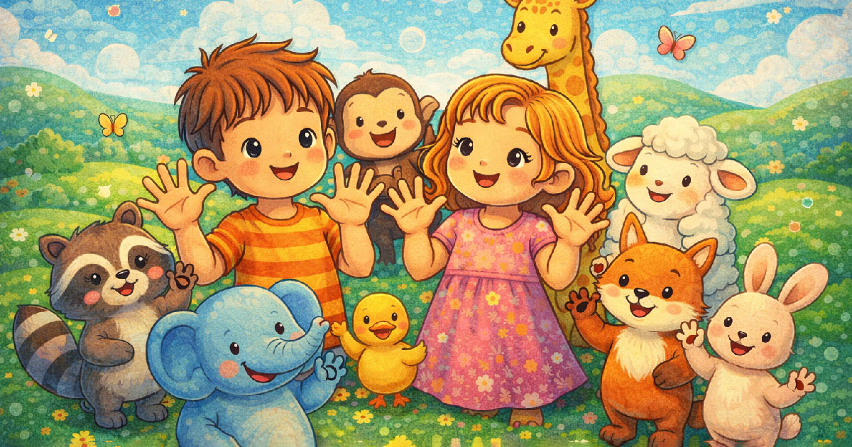 Count to Ten with My Animal Friends