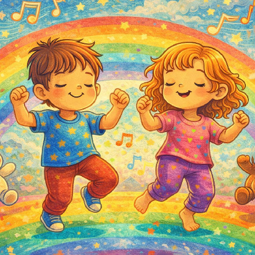 Bounce to the Rainbow Beat