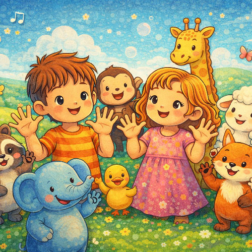 Count to Ten with My Animal Friends